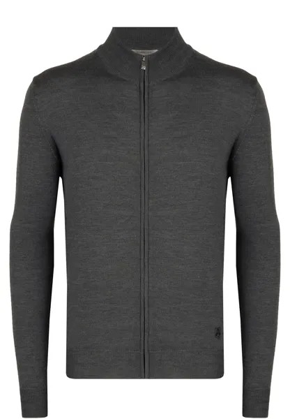 Кардиган мужской Corneliani 130513 серый 56 IT