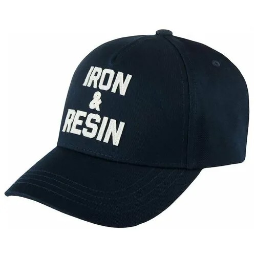Бейсболка IRON AND RESIN арт. DAY/1/CAS/INR/N Iron and Resin (темно-синий), размер ONE