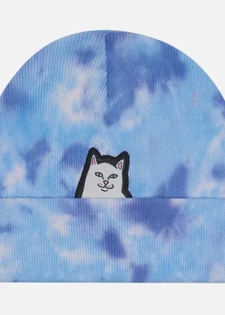 Шапка RIPNDIP Lord Nermal Tie-Dye, цвет голубой