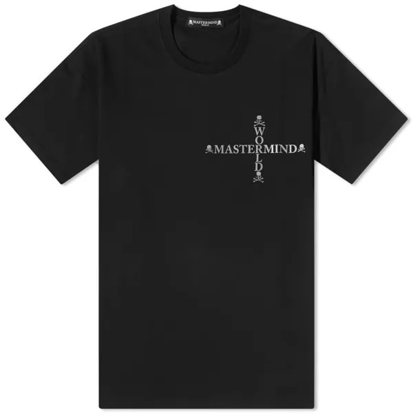 Футболка с логотипом Mastermind world, черный