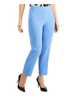 KASPER Женские голубые эластичные укороченные брюки для работы Petites 12P