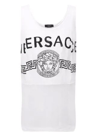 Хлопковая майка Versace