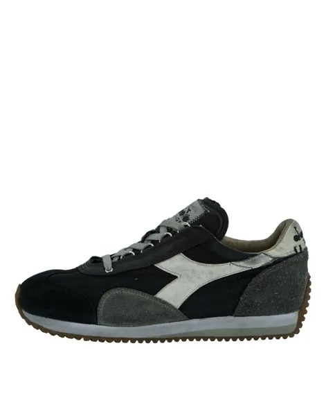 Мужские кроссовки Diadora Equipe H Dirty Stone Wash Evo, цвет Black And Gray