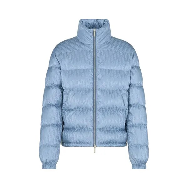 Куртка Dior Oblique Down 'Blue Technical Jacquard', синий