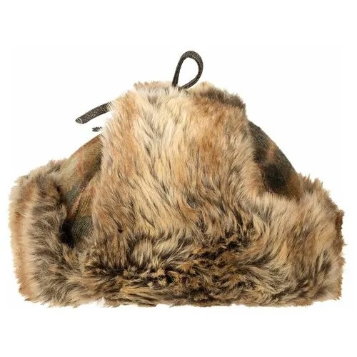 Шапка ушанка STETSON 9290303 BOMBER CAP LAMBSWOOL CHECK, размер 59