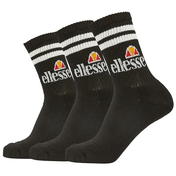 Носки Ellesse Pullo 3 Units Quarter short 3 шт, разноцветный