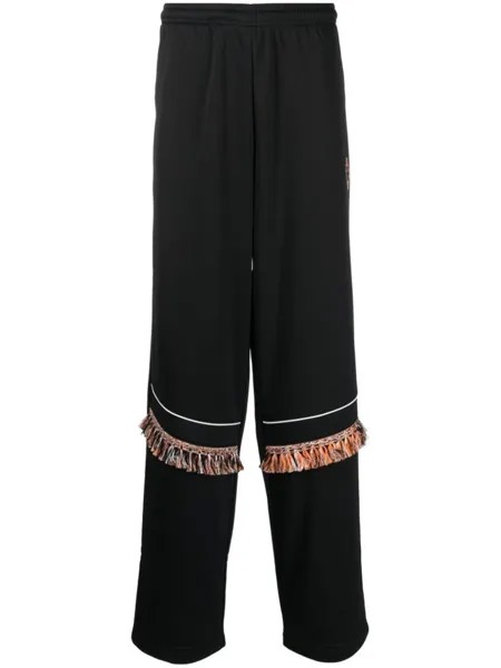 Спортивные брюки с бахромой Marcelo Burlon County of Milan, черный