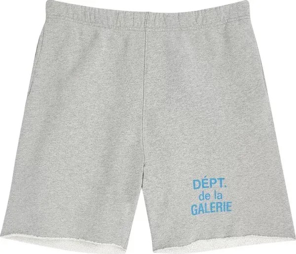 Спортивные шорты с французским логотипом Gallery Dept., серый
