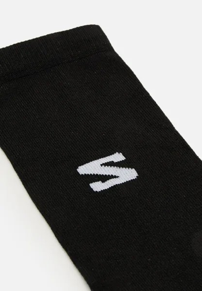 Носки CREW UNISEX Salomon, цвет black/white