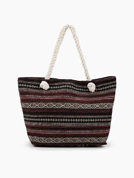 Пляжная сумка женская Rosedena BAG-46-003 коричневая