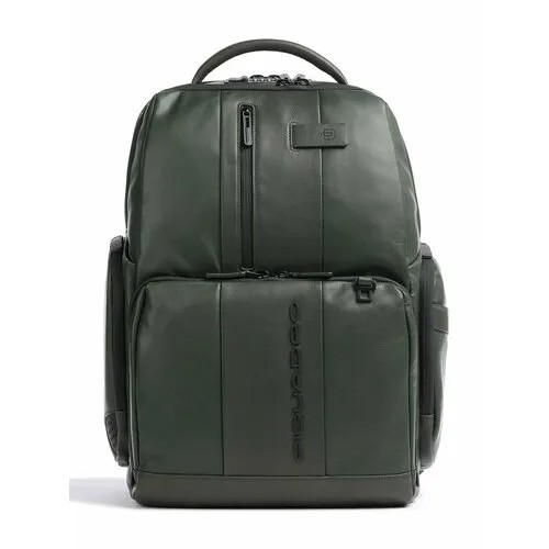 Рюкзак торба PIQUADRO, зеленый, серый
