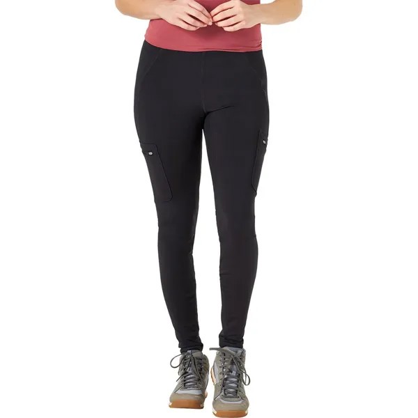 Брюки Wrangler Cargo Legging, черный