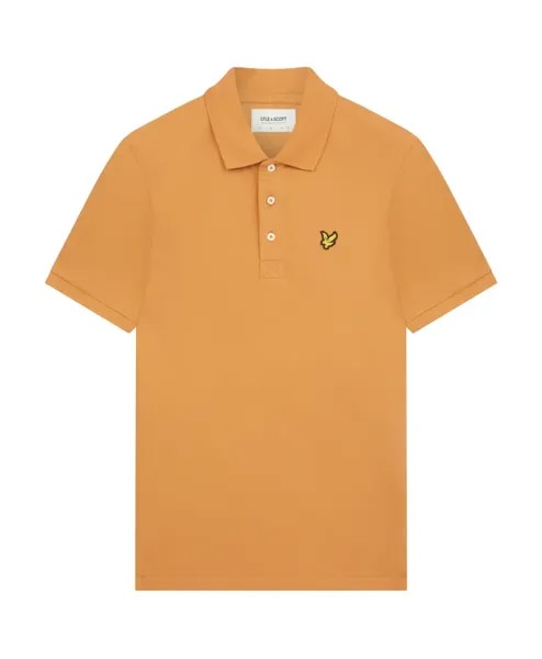 Рубашка поло Lyle & Scott, оранжевый