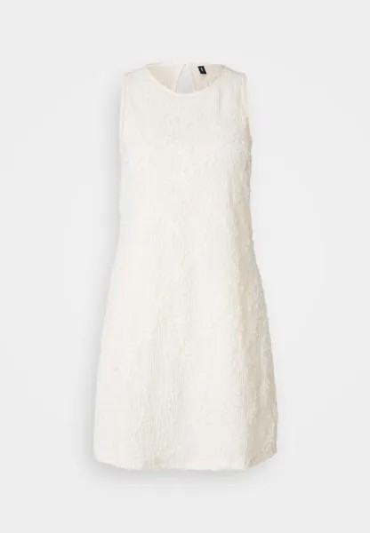 Элегантное платье VMJUNE SHORT DRESS Vero Moda, слоновая кость