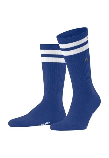 Мужские носки с клипсами в рубчик Burlington Burlington, цвет Deep Blue