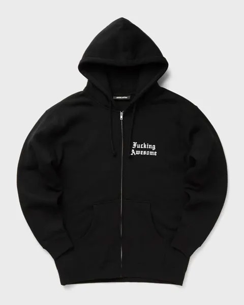 Худи Fucking Awesome 14Th Century Zip Hoodie, черный
