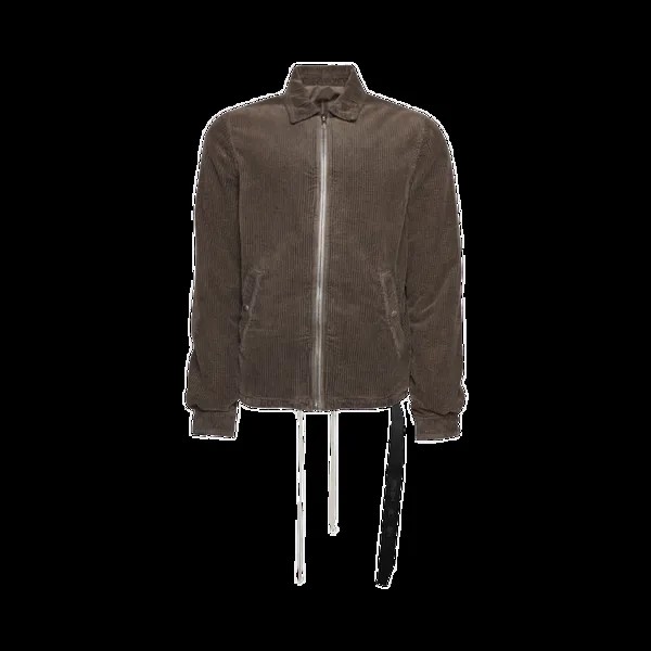 Куртка Rick Owens DRKSHDW Zip Front 'Dust', коричневый