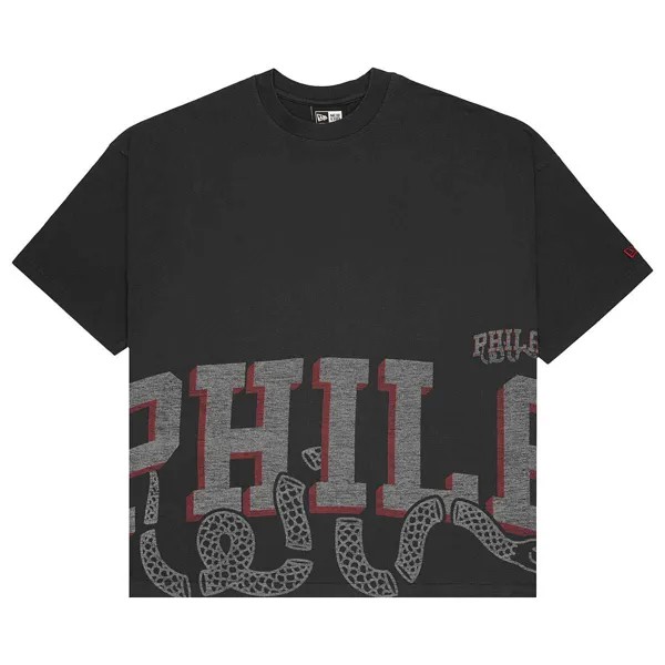 Футболка NBA PHILADELPHIA 76ERS OVERSIZED T-SHIRT New Era, цвет Schwarz