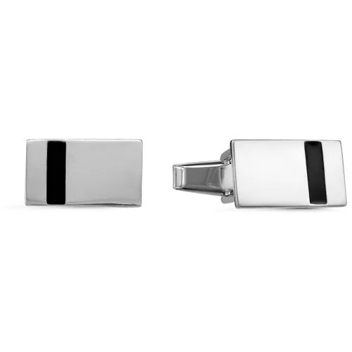 Серебряные запонки Кюз Del'ta Dс660264 с эмалью