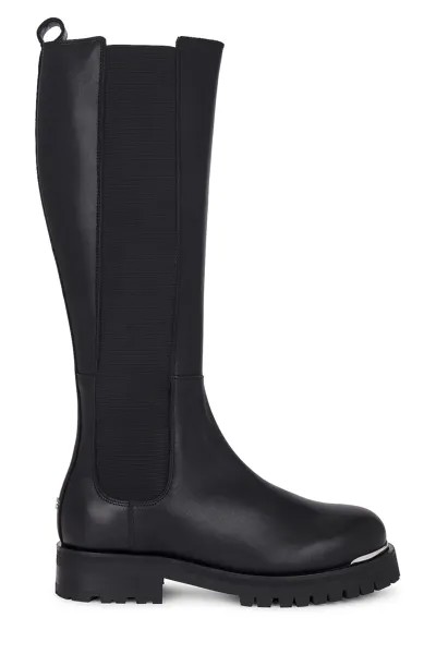 Ботинки ANINE BING Tall Justines, черный