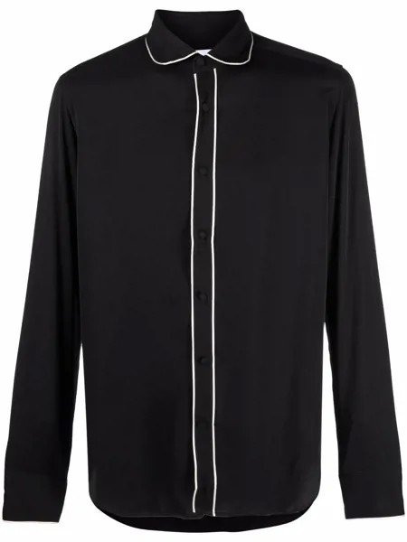 PT TORINO contrasting-trim shirt