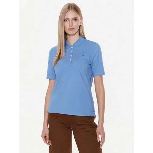 Поло TOMMY HILFIGER, размер XS [INT], синий