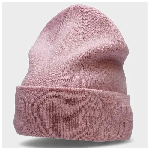 Шапка 4F, демисезон/зима, размер one size, розовый