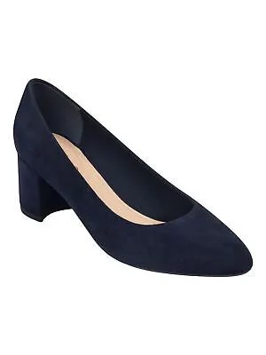 Женские туфли-лодочки EVOLVE темно-синего цвета Robin с амортизирующим блочным каблуком без шнуровки 8,5 м