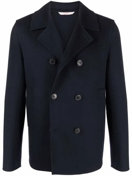 Valentino двубортное пальто из смесового кашемира