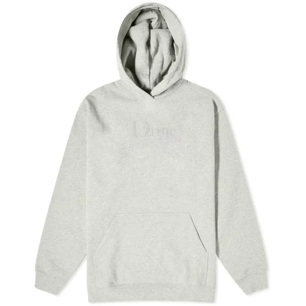 Худи Dime Classic Chenille Logo, цвет Heather Grey