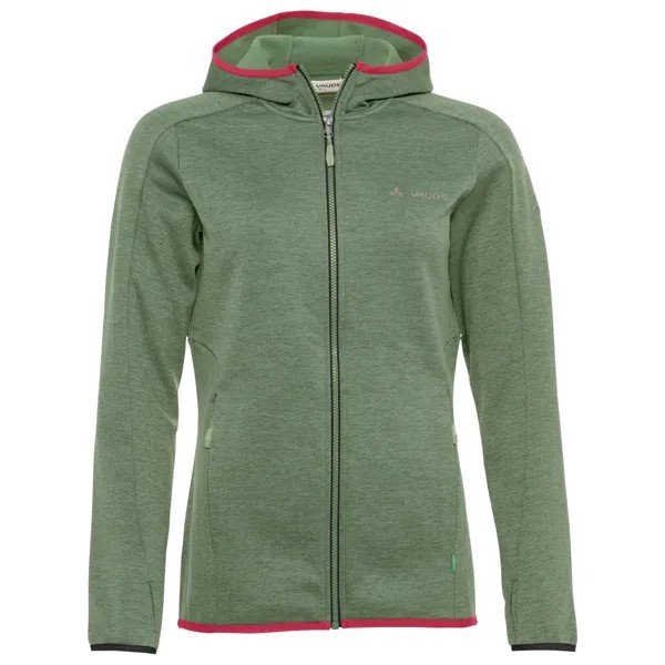 Флисовая жилетка Vaude Women's Valsorda Fleece Hoody, цвет Willow Green