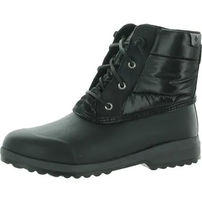 Женские ботинки Sperry Maritime Repel Black Winter - Snow Boots 8 Medium (B,M) BHFO 5488
