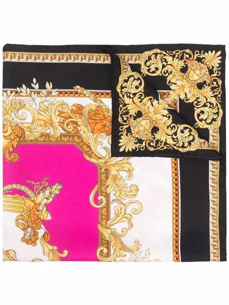 Versace платок с принтом Medusa Barocco