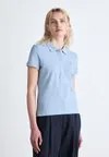 Рубашка-поло SLIM SHEILD CAP SLEEVE Gant, синий