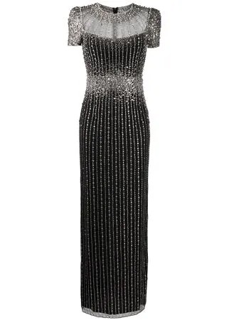 Jenny Packham платье с кристаллами