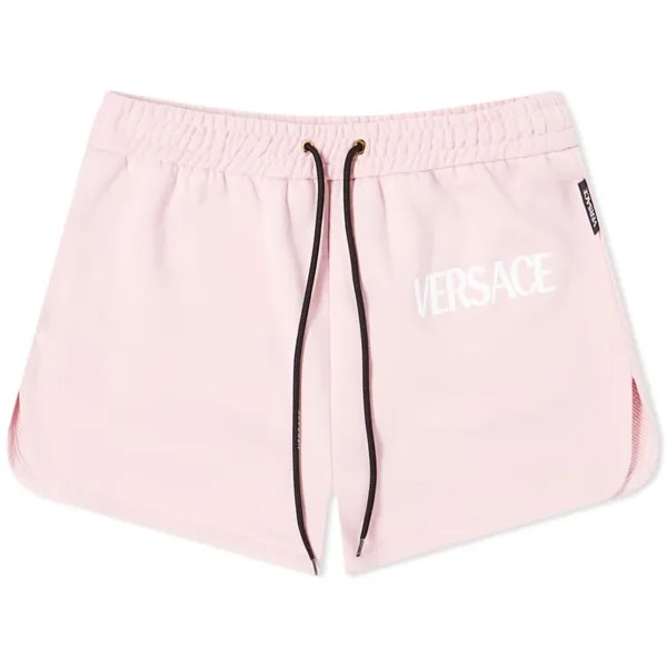 Спортивные шорты с логотипом Versace, розовый