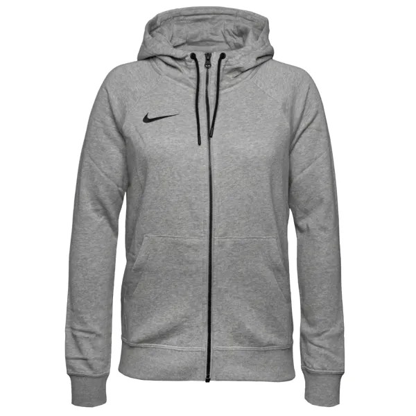 Толстовка Nike Park 20 Fleece Women Full Zip, серый