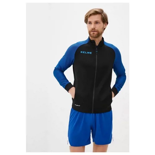 Олимпийка Kelme Свитер тренировочный Kelme Training Top 1/4 Zip 3871301-020, размер M, черный