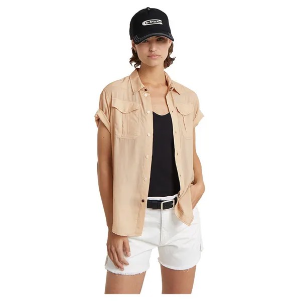 Рубашка G-Star Military Button Down, бежевый