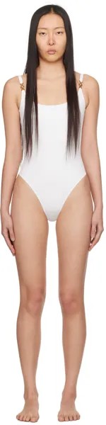 Белый слитный комбинезон Medusa'95 Versace Underwear