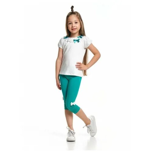 Брюки Mini Maxi, размер 104, зеленый