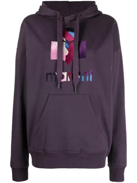 Isabel Marant Étoile худи с кулиской и вышитым логотипом