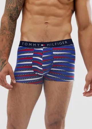 Боксеры-брифы в полоску Tommy Hilfiger - americana-Синий