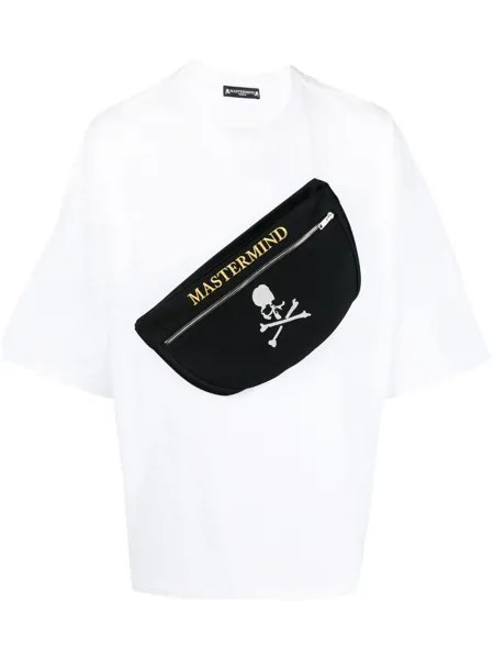 Mastermind World футболка с карманом на молнии