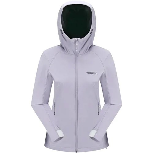 Куртка спортивная TOREAD Women's softshell jacket, размер L, ice purple