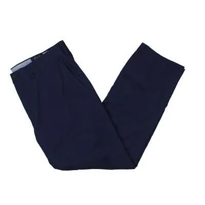 Мужские темно-синие вязаные хлопковые брюки с брюками чинос Lauren Ralph Lauren 38/30 BHFO 1279