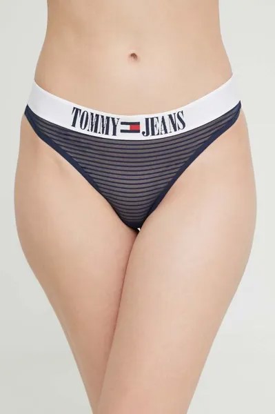 Шлепки Tommy Jeans, темно-синий