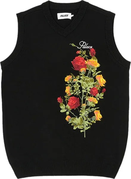 Жилет Palace Rose Knit Vest 'Black', черный