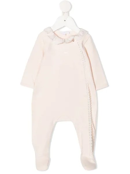 Chloé Kids пижама с оборками на воротнике