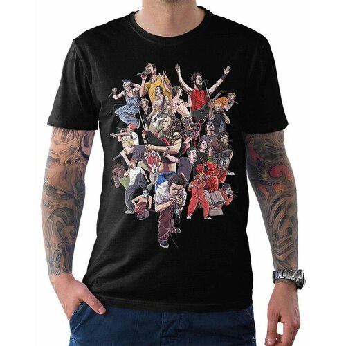 Футболка Design Heroes, размер XL, черный